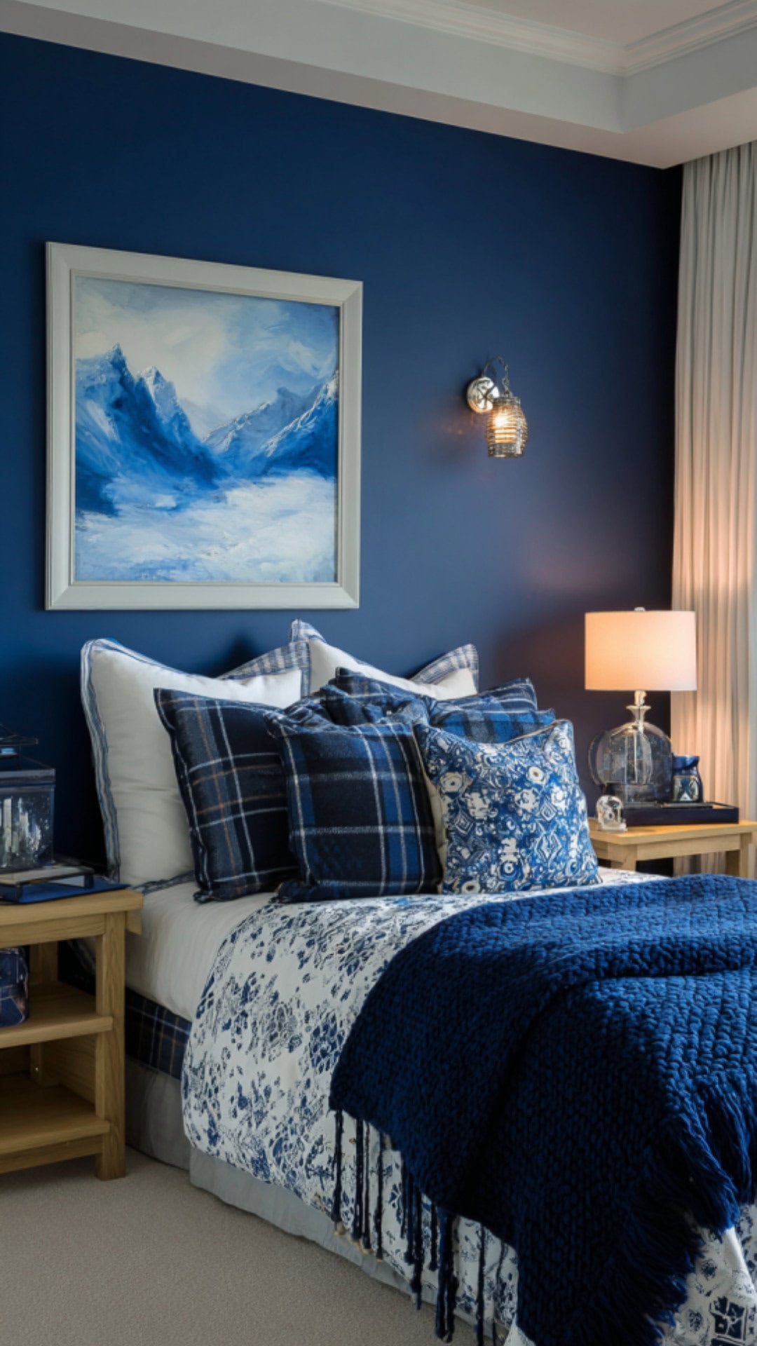 12. Blue Teen Boy Bedroom with Cool Freshness
