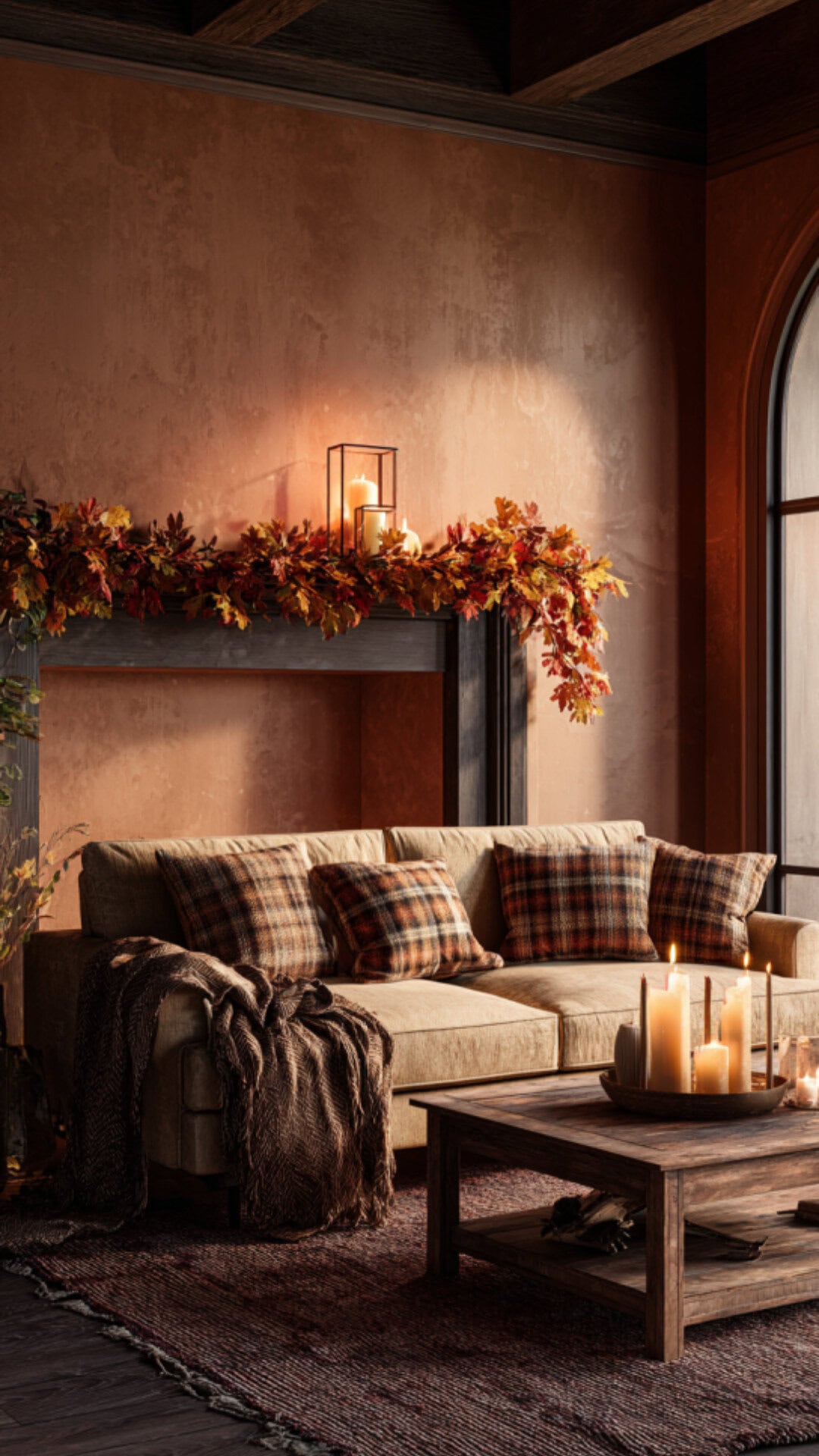12. Fall Room Inspo with Seasonal Warmth