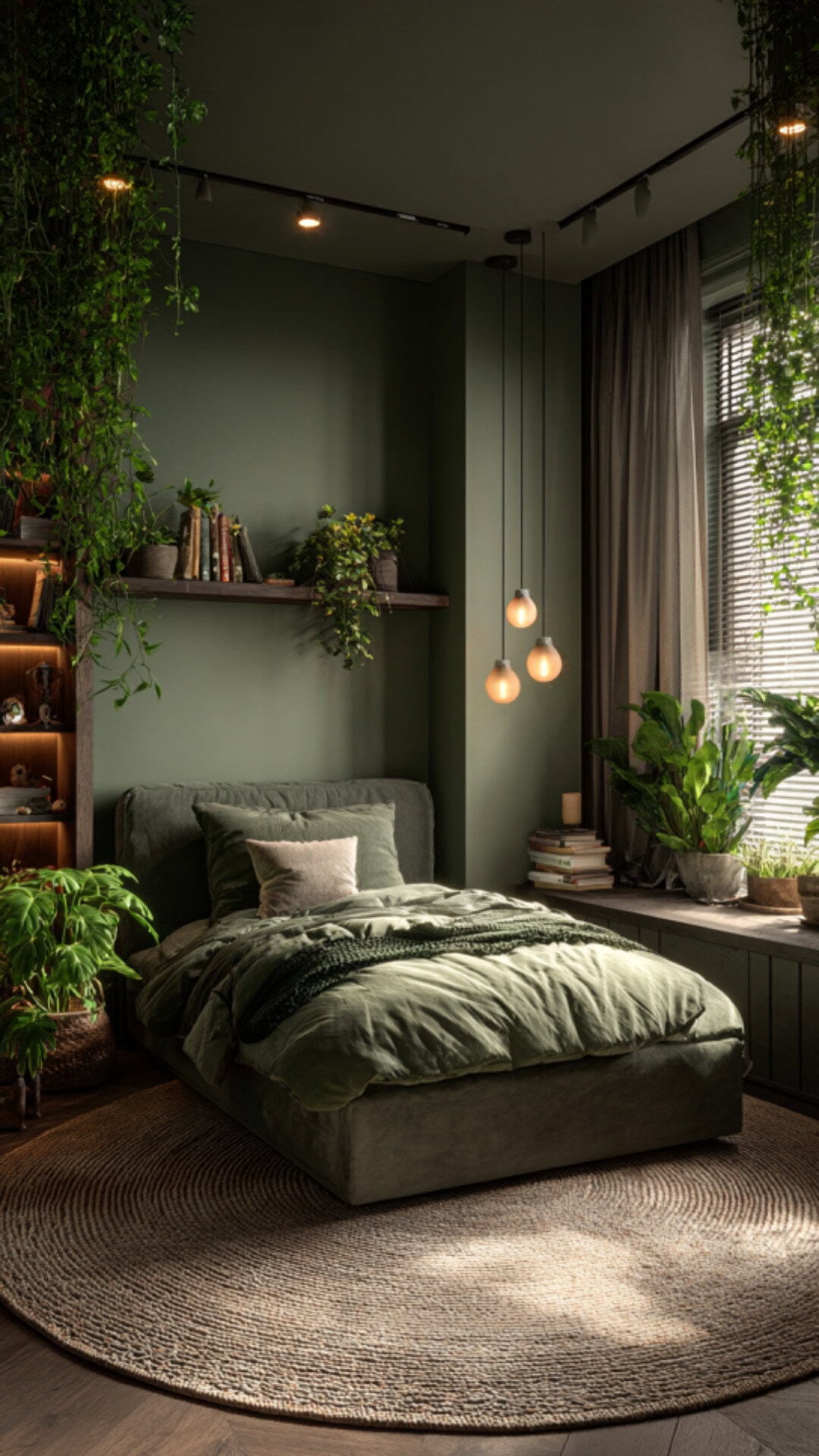 13. Sage Green Kids Bedroom with Gentle Calm