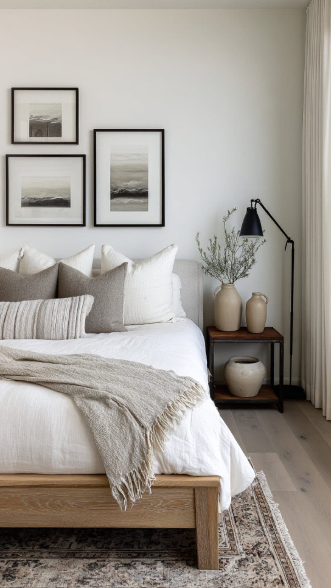 13. White Spare Bedroom for Bright Freshness