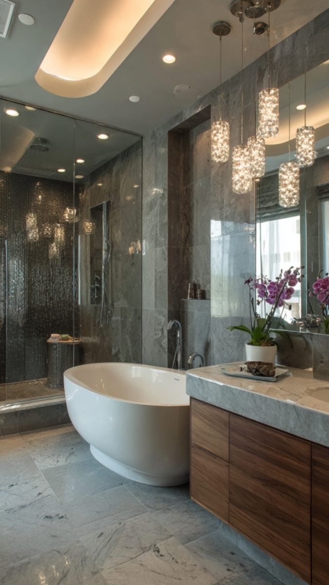 15 Contemporary Bathroom Ideas for Modern Elegance - Glamorous Place