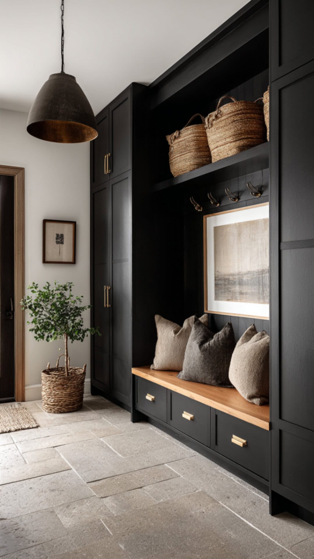 2. Black Mud Room