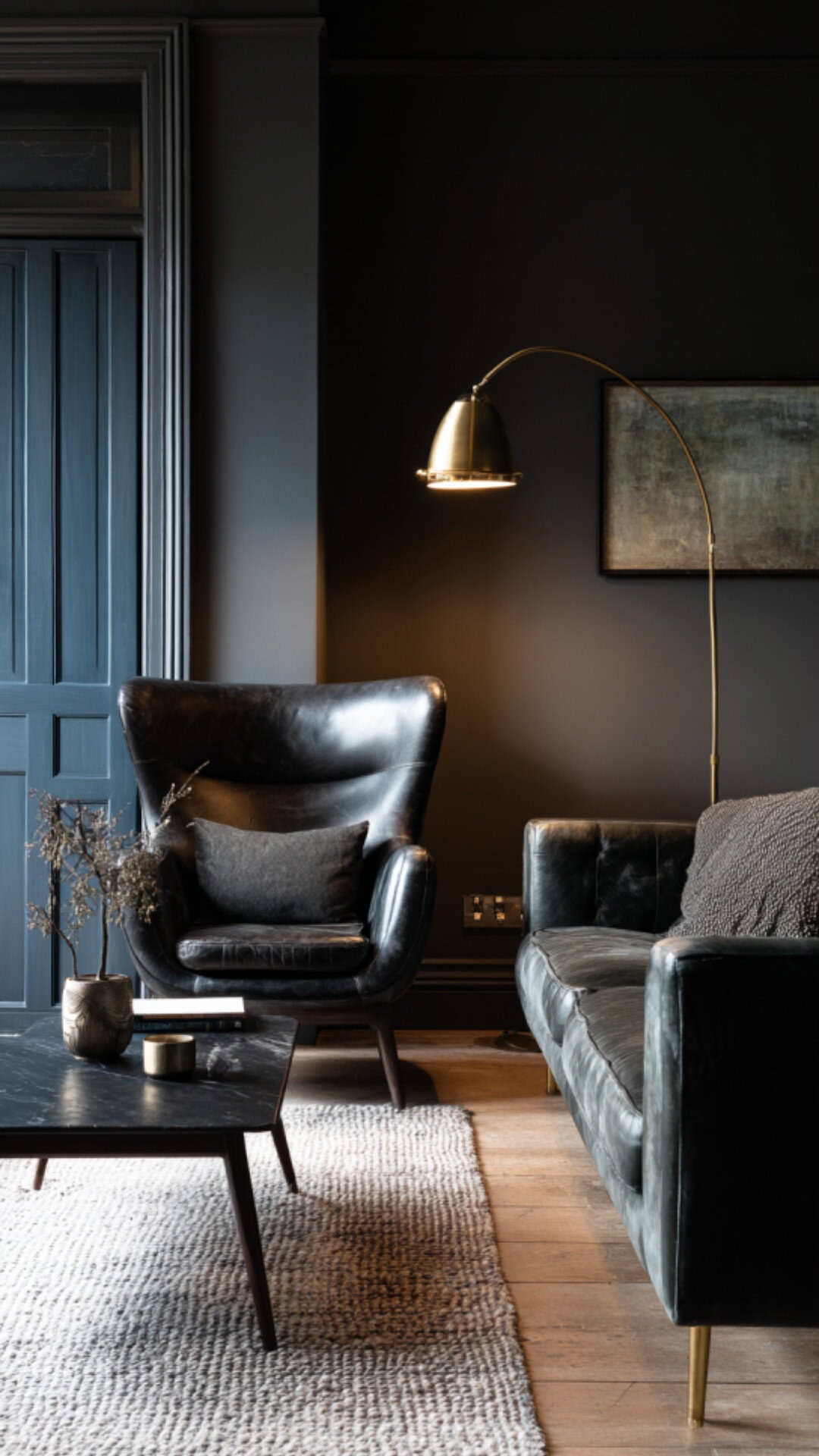2. Dark Room Inspo with Moody Character