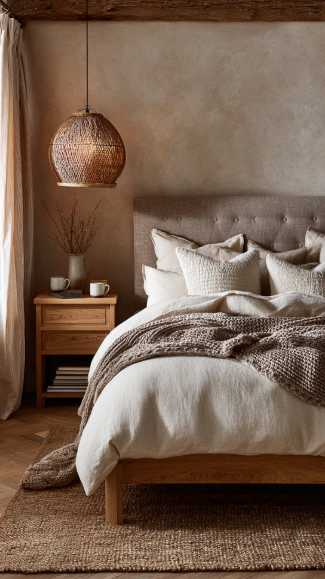 3. Cozy Romantic Bedroom with Inviting Warmth
