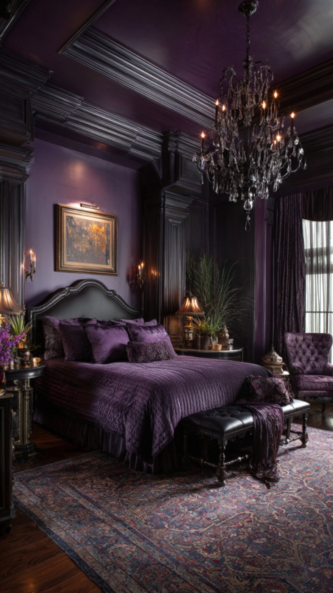4. Blue Moody Bedroom with Calm Depth