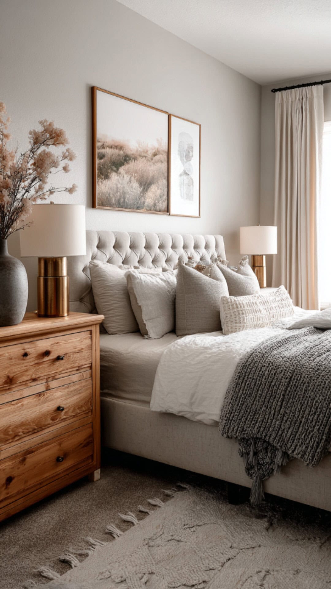 4. Grey Room Inspo with Modern Calm