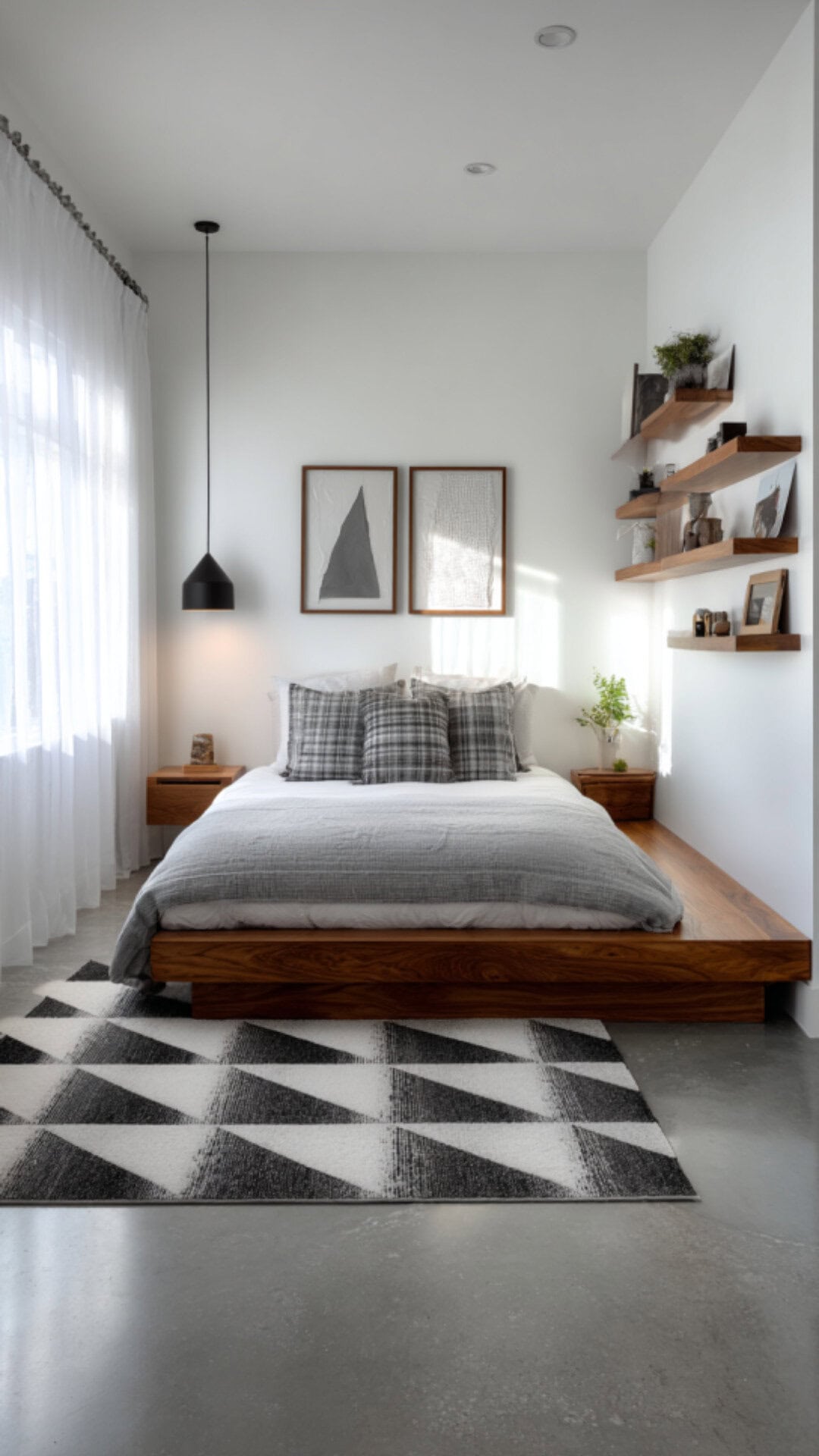 5. Modern Spare Bedroom with Clean Lines