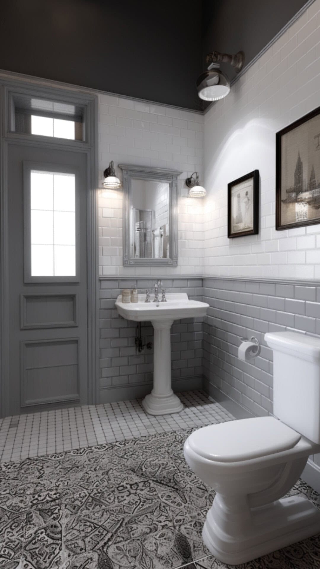 5. Modern Bathroom Decoration with Sleek Style