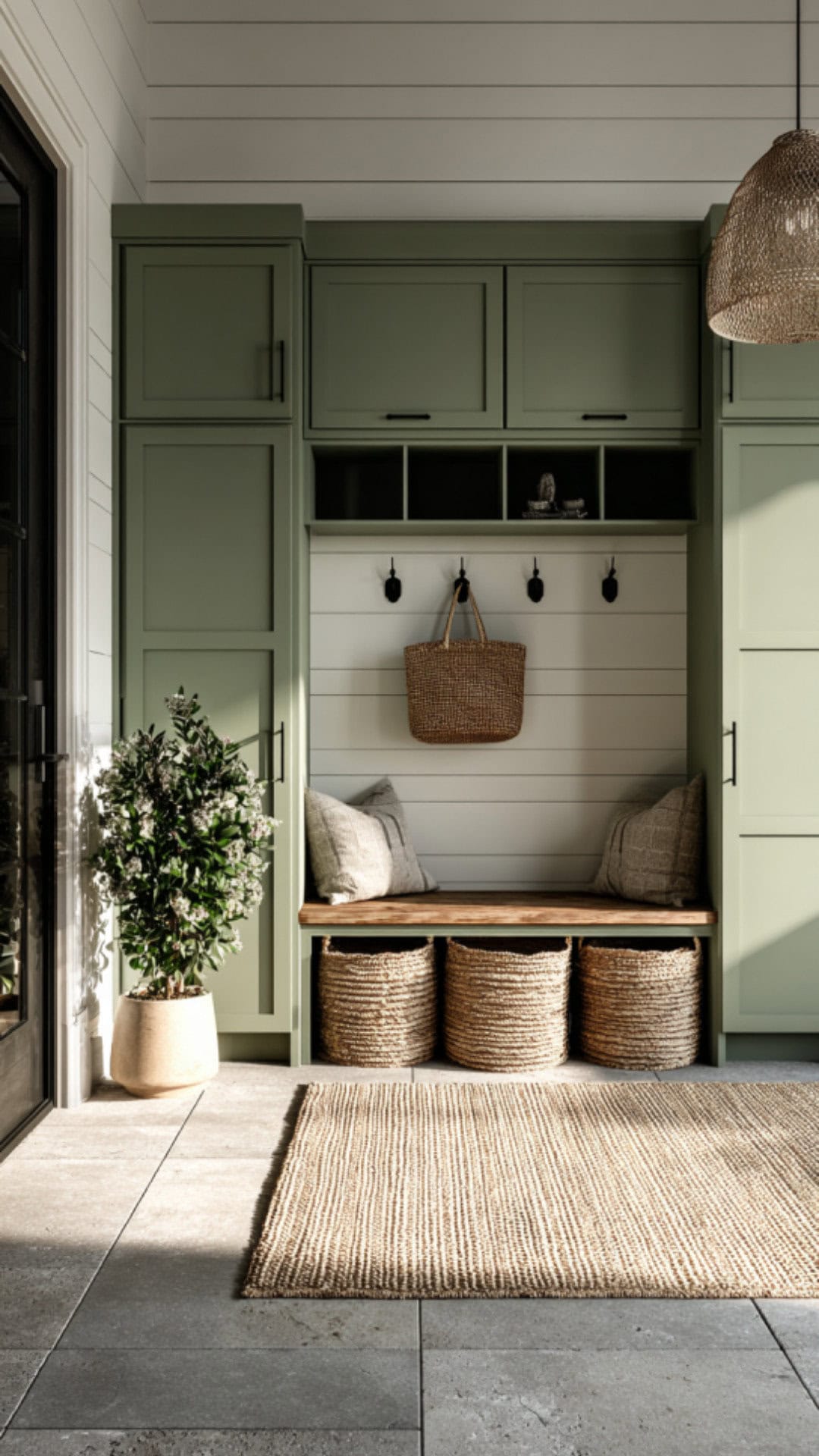 6. Green Mud Room