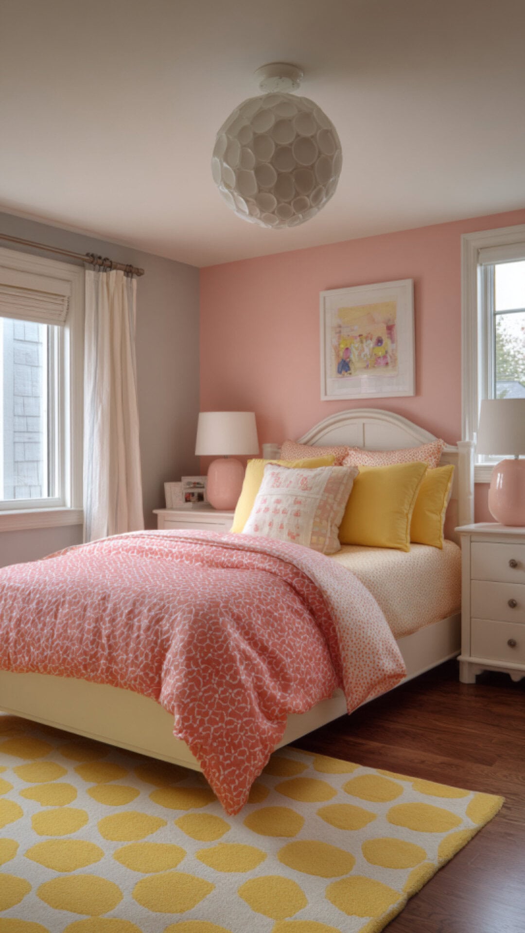 7. Eclectic Bedroom for Girls with Fun Personality