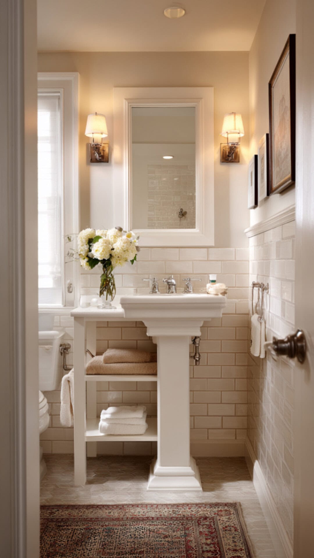 7. Light Bathroom Paint with Airy Warmth