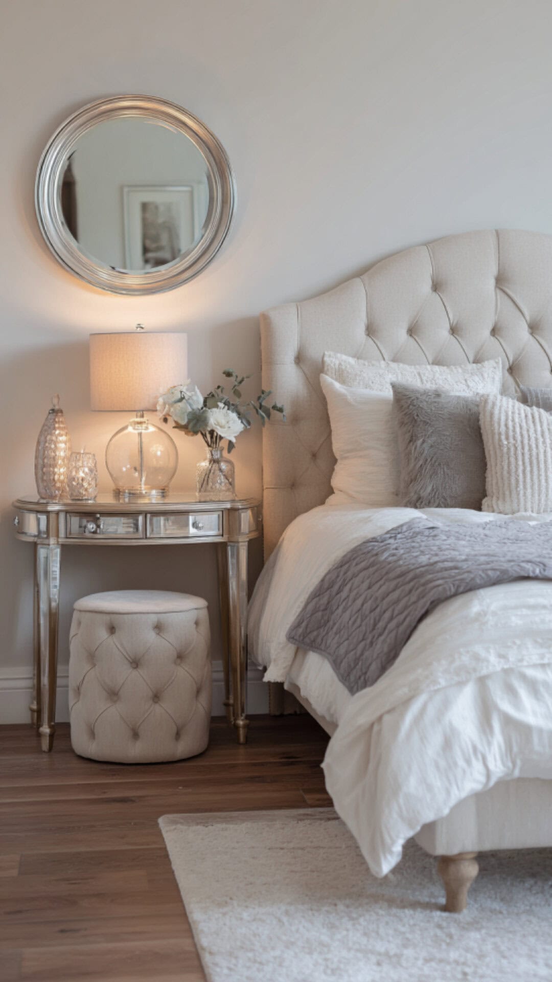 9. Bedroom with Vanity Mirror