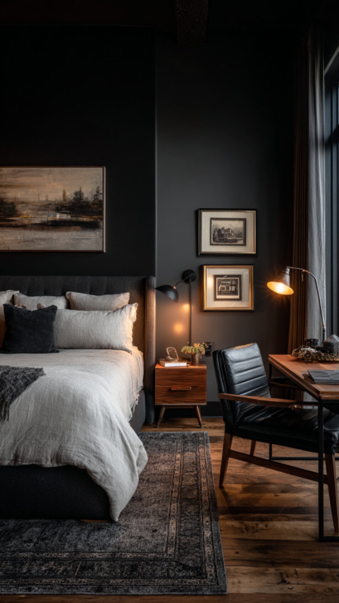 1. Black Room for Men