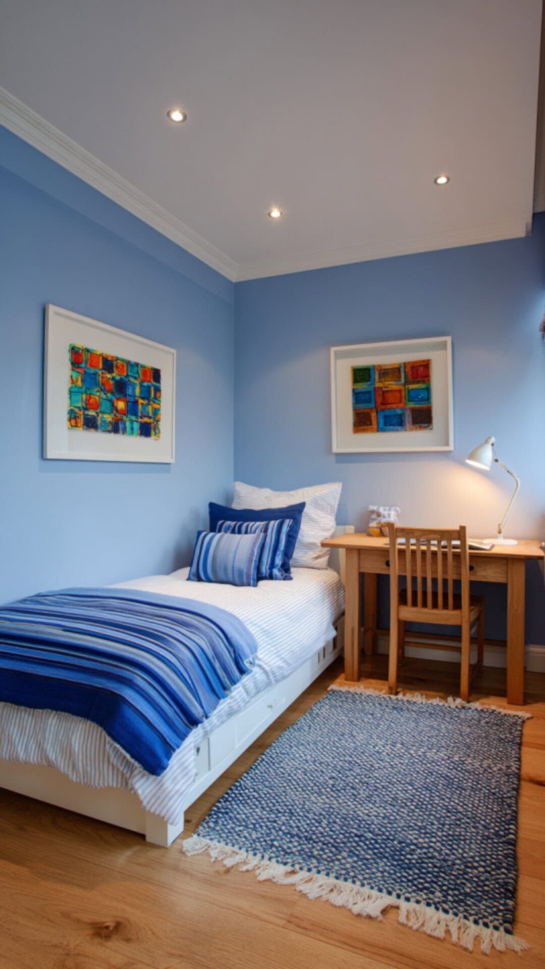 1. Blue Bedroom for Young Boys