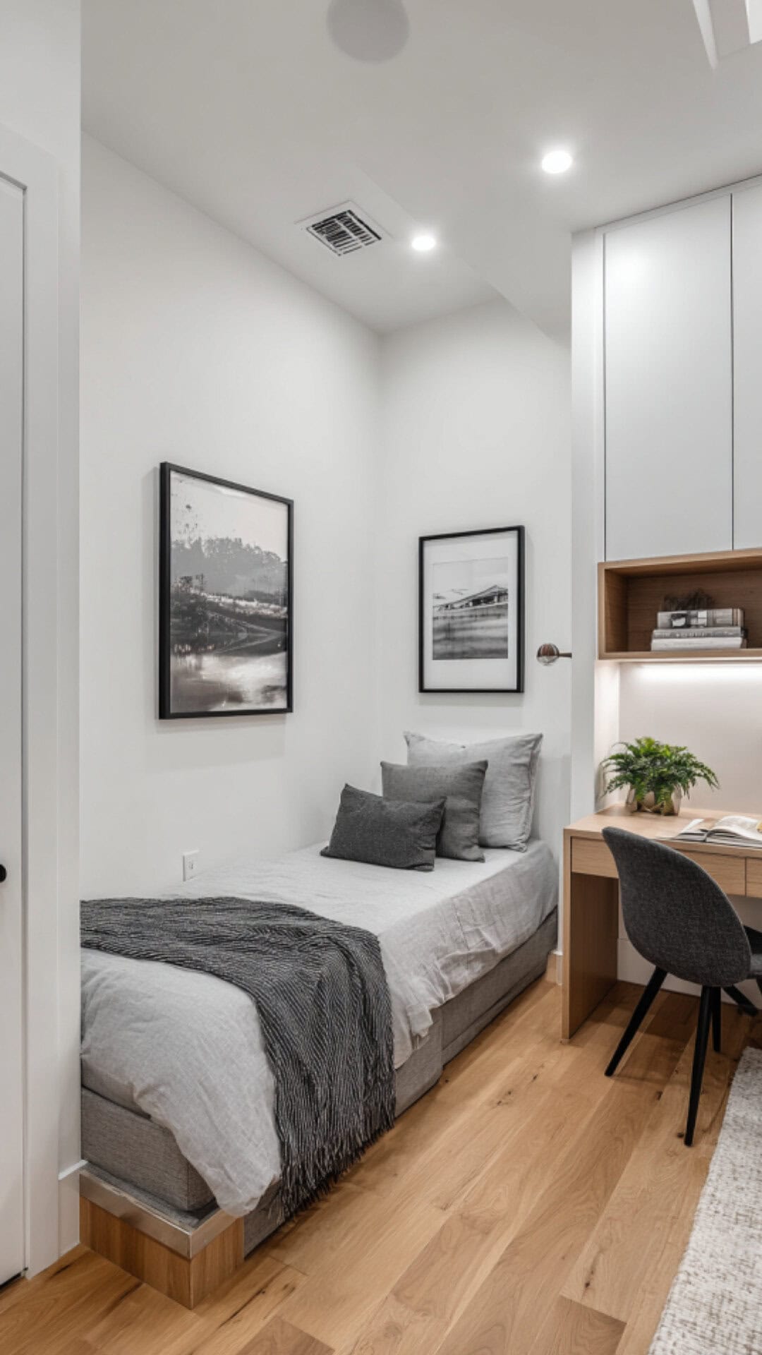 1. Modern Single Bedroom