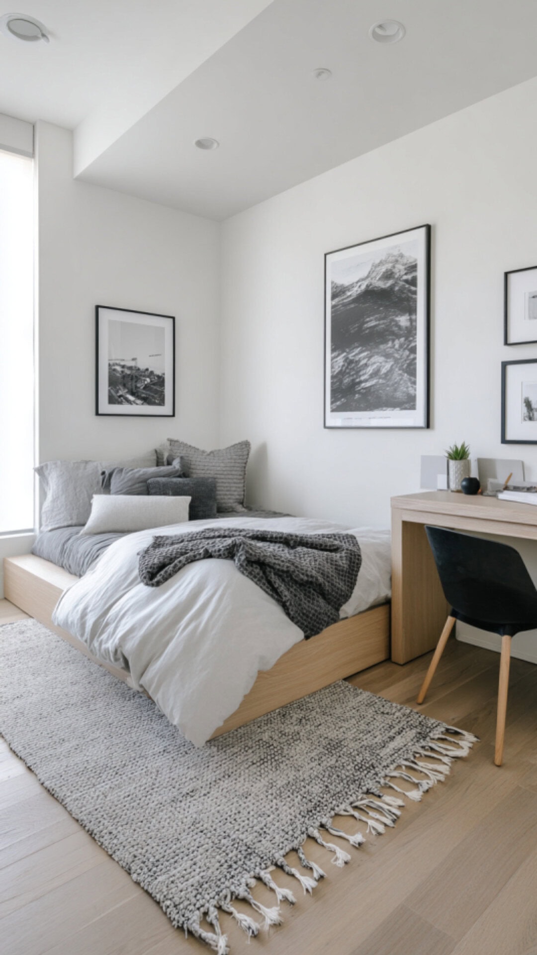 6. Minimalist Bedroom for Teenage Boys