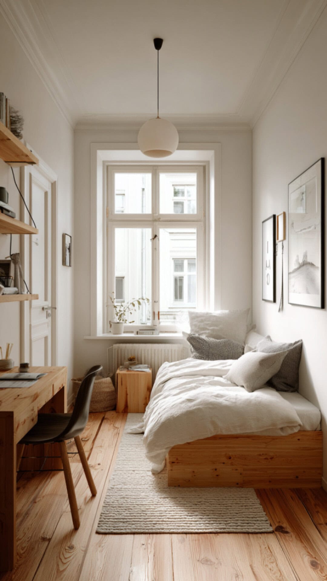 8. Sage Green Single Bedroom