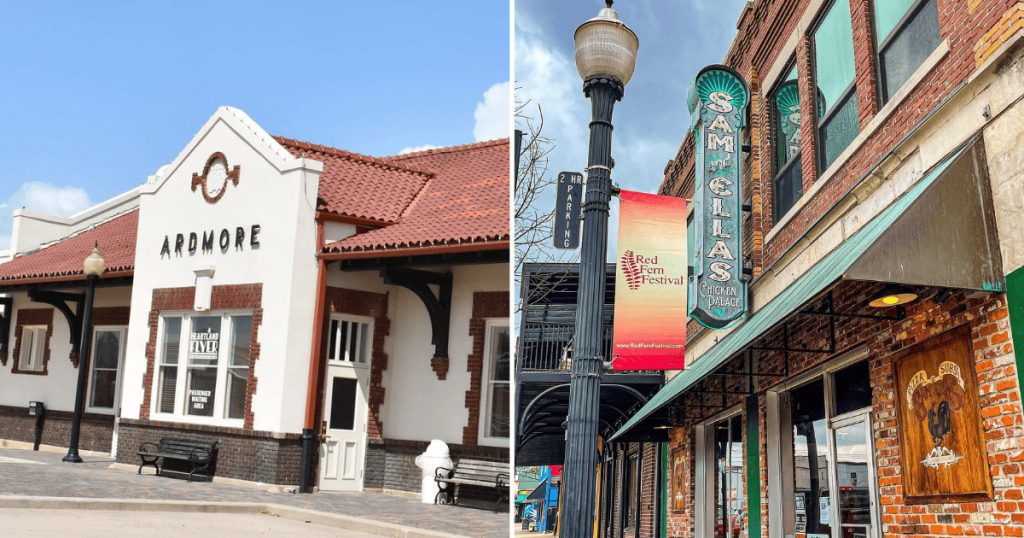 These 7 Oklahoma Towns Have Historic Downtowns Worth Slowing Down For